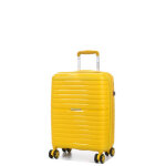 Valise cabine rigide extensible snowball bilbao 55 cm jaune canari Valise cabine rigide extensible snowball bilbao 55 cm jaune canari