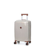 Valise cabine rigide extensible teneo boxea 55 cm silver gris
