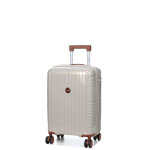 Valise cabine rigide extensible teneo boxea 55 cm silver gris