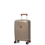 Valise cabine rigide extensible teneo boxea 55 cm taupe beige