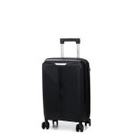 Valise cabine rigide extensible teneo deltea 55 x 35 x 25 cm noir