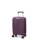 Valise cabine rigide extensible teneo deltea 55 x 35 x 25 cm violet