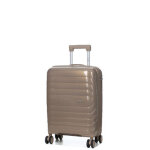 Valise cabine rigide extensible teneo ondea 55 cm taupe beige