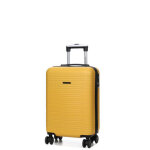 Valise cabine rigide extensible worldline bologne 2 - 55 cm jaune canari