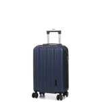Valise cabine rigide extensible worldline braga 3 - 55 cm bleu marine