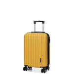 Valise cabine rigide extensible worldline braga 3 - 55 cm jaune