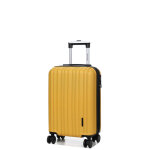 Valise cabine rigide extensible worldline braga 3 - 55 cm jaune
