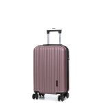 Valise cabine rigide extensible worldline braga 3 - 55 cm rose