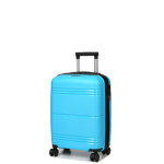 Valise cabine rigide extensible worldline izmir 55 cm bleu azur