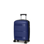 Valise cabine rigide extensible worldline izmir 55 cm bleu marine