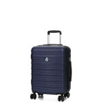 Valise cabine rigide worldline linz 3 - 55 x 40 x 25 cm bleu marine