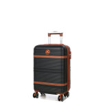 Valise cabine rigide extensible worldline tampa 55x35x20 cm noir
