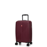 Valise cabine rigide gladiator calypso 55 x 35 x 20 cm maroon violet