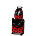 Valise cabine rigide heys super tots lady bug 46 cm et sac  dos rouge