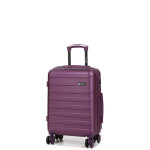 Valise cabine rigide horizon napoli 55 cm violet fonc�
