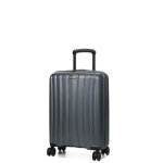 Valise cabine rigide jump enas 55 x 35 x 20 cm anthracite gris