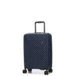 Valise cabine rigide jump levante 55 x 35 x 20 cm marine bleu