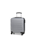 Valise cabine rigide kinston hard case 2 - 48 cm gris clair