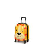Valise cabine rigide kinston kids lion 46 cm jaune
