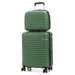 Valise cabine rigide lys managua 55 cm et vanity vert