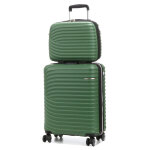 Valise cabine rigide lys managua 55 cm et vanity vert