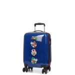Valise cabine rigide super mario 55 cm bleu Valise cabine rigide super mario 55 cm bleu