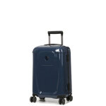 Valise cabine rigide peugeot voyages 55 x 35 x 25 cm bleu marine