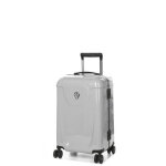 Valise cabine rigide peugeot voyages 55 x 35 x 25 cm gris orage