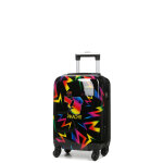 Valise cabine rigide pikachu 55 cm noir