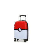Valise cabine rigide pok�mon pok� ball 50 cm rouge blanc