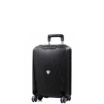 Valise cabine rigide roncato light 55x40x20 cm l�ger noir solde