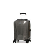 Valise cabine rigide roncato we are - 55x40x20 cm platine / noir gris