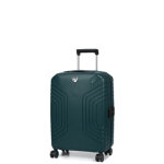 Valise cabine rigide roncato ypsilon 4. 0 55x40x20 cm vert bouteille bleu