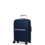 Valise cabine rigide samsonite flux 55x40x20 cm navy blue bleu