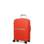 Valise cabine rigide samsonite flux 55x40x20 cm tangerine red orange