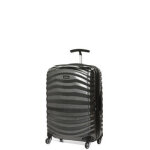 Valise cabine rigide samsonite lite shock 55x40x20 cm noir