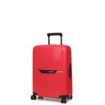 Valise cabine rigide samsonite magnum eco 55x40x20 cm hibiscus red rouge