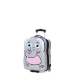 Valise cabine rigide snowball kids lphant 50 cm gris