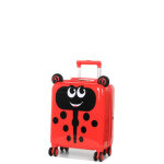 Valise cabine rigide snowball kids ladybug 50 cm rouge