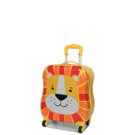 Valise cabine rigide snowball kids lion 48 cm jaune