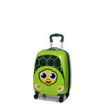 Valise cabine rigide snowball kids turtle 48 cm vert