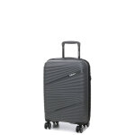 Valise cabine rigide travel's milos 55 cm anthracite gris