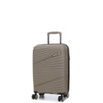 Valise cabine rigide travel's milos 55 cm beige