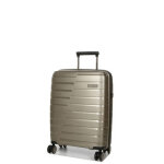 Valise cabine rigide travelite air base s 55 cm champagne beige