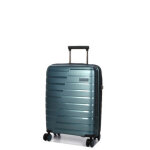 Valise cabine rigide travelite air base s 55 cm ice blue bleu