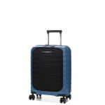 Valise cabine rigide travelite mooby s 55 cm - poche frontale marine bleu