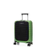 Valise cabine rigide travelite mooby s 55 cm - poche frontale vert
