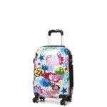 Valise cabine rigide worldline boom 54 cm bleu solde
