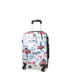 Valise cabine rigide worldline freetown paris 54 cm blanc