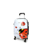 Valise cabine rigide worldline ladybug 54 cm blanc